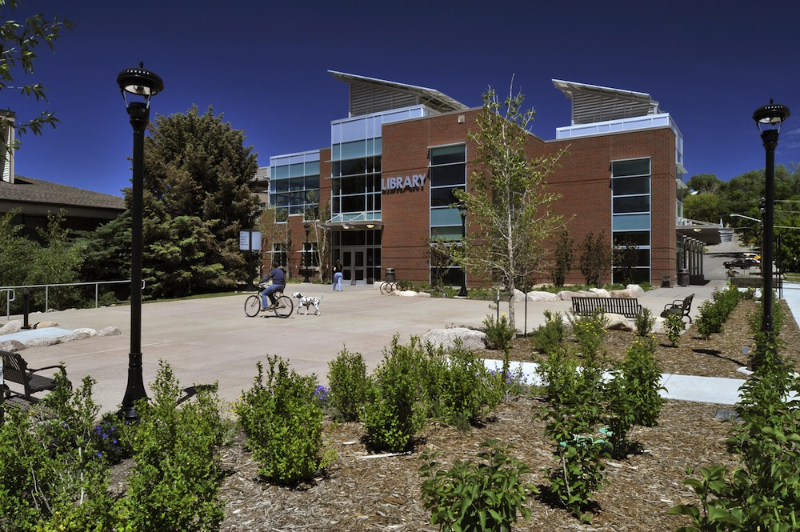 rifle-branch-library_exterior-w-cyclist-bike-bicycle_mshopenn_004